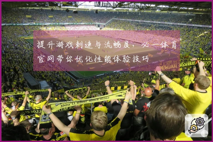 提升游戏刺速与流畅度，必一体育官网带你优化性能体验技巧